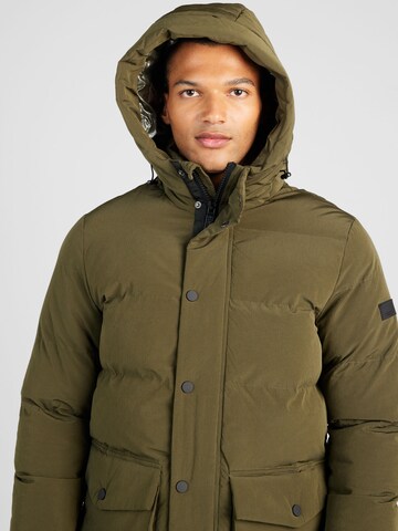 BLEND Winter jacket in Green