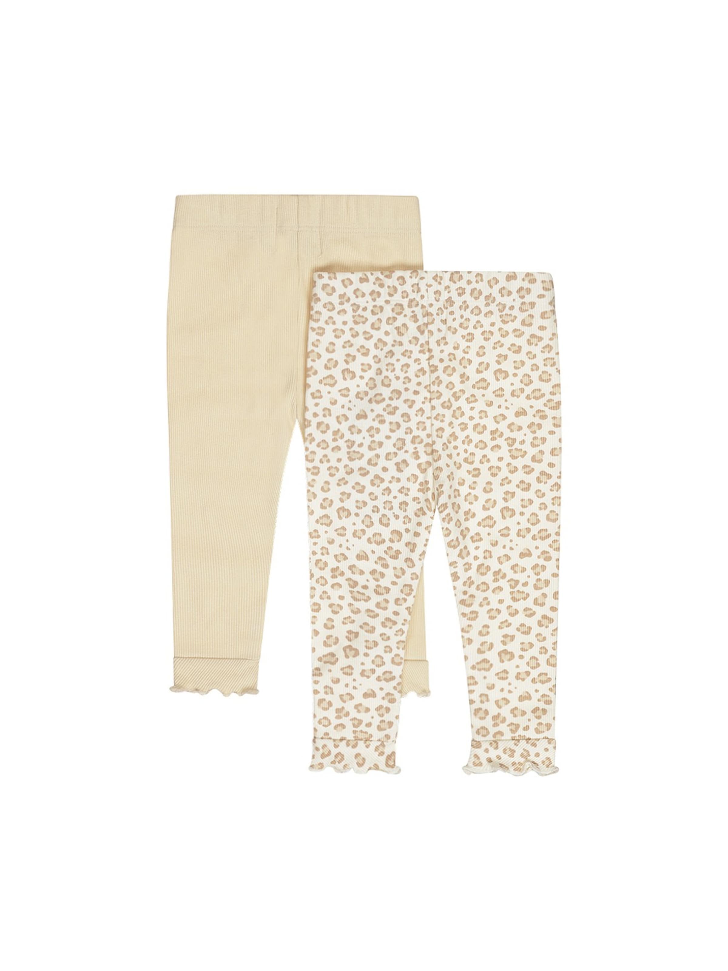 Skinny Leggings 'Leggings, 2-pack' Dirkje en blanc : devant