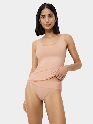TRIUMPH Tanktop ' Body Make-Up Illusion ' in Orange