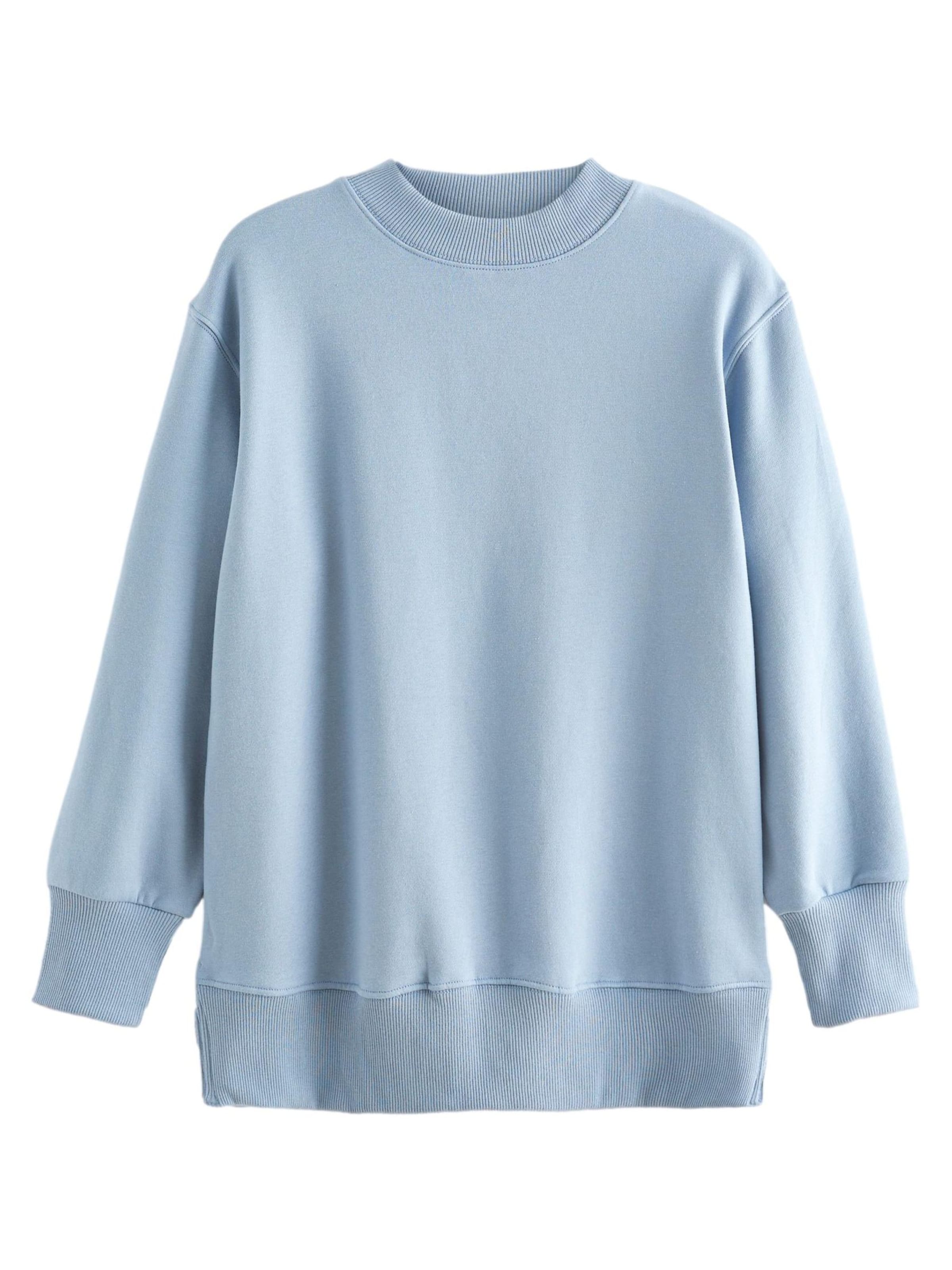 Next Mikina – modrá: přední strana