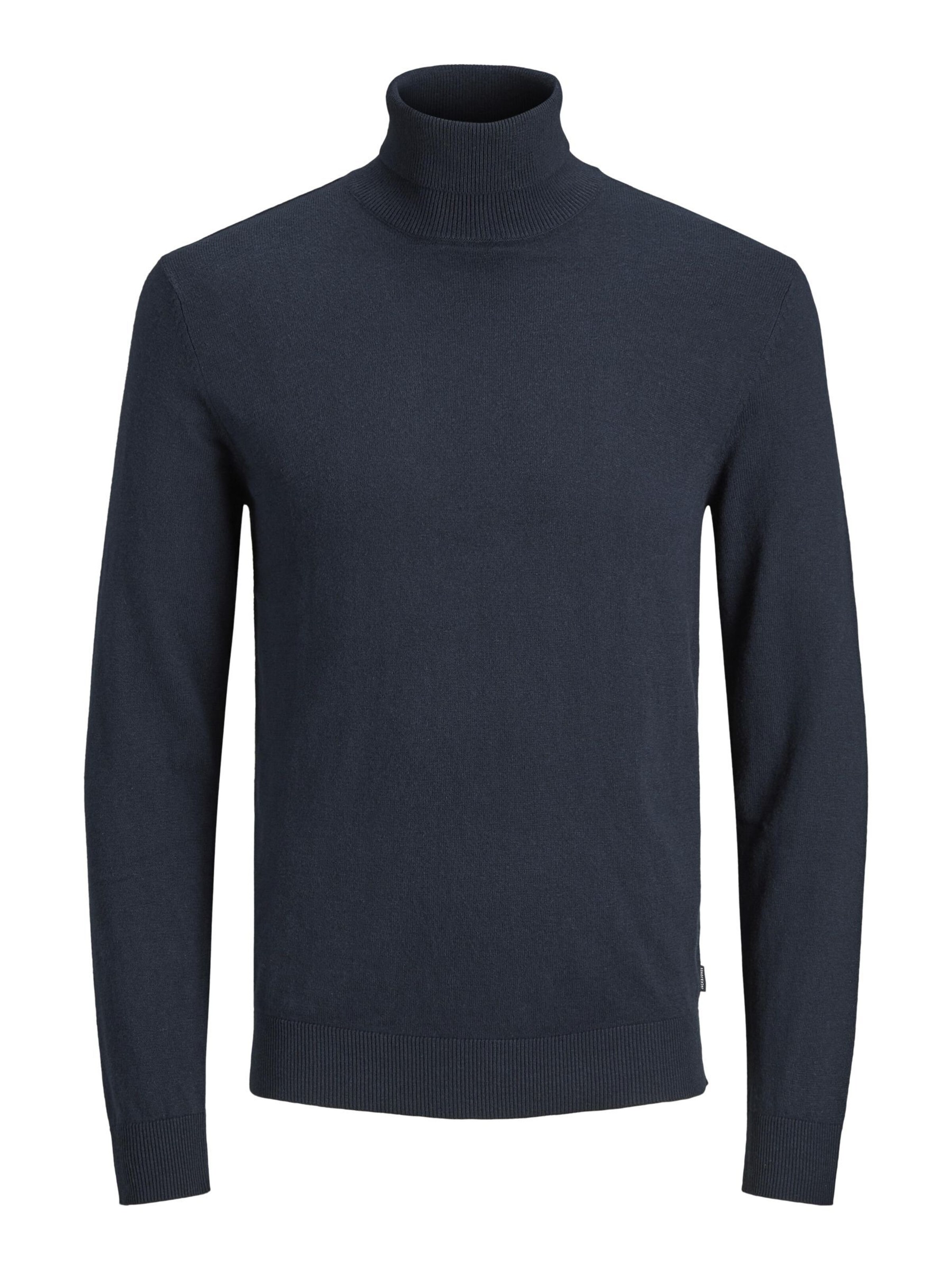 JACK & JONES Pullover 'Emil Knit' i blå: forside