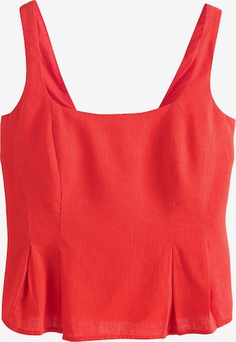Haut Next en rouge : devant