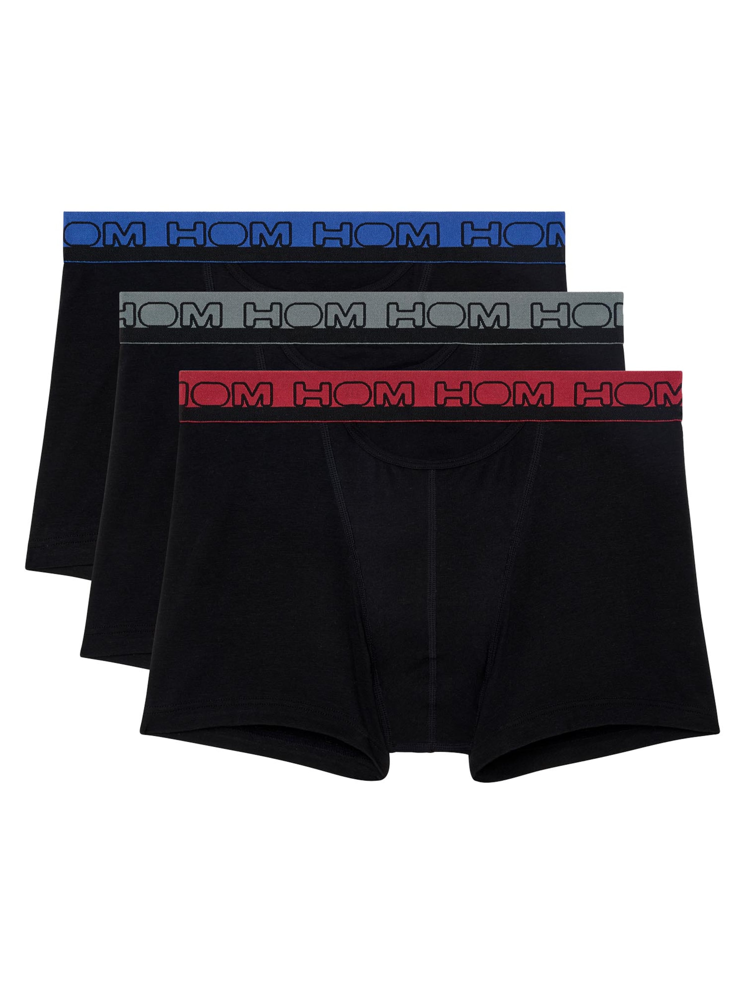 Boxers 'Terry' HOM en noir : devant