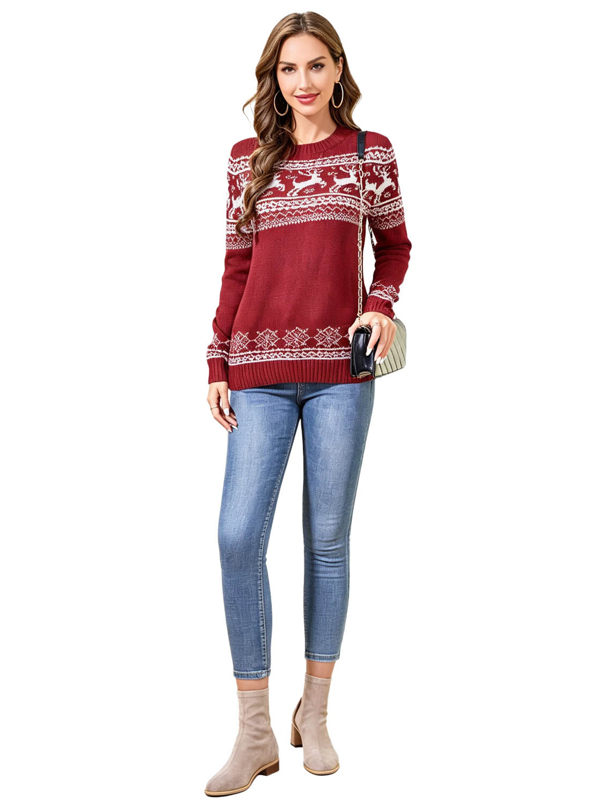 KoJooin Sweater in Red