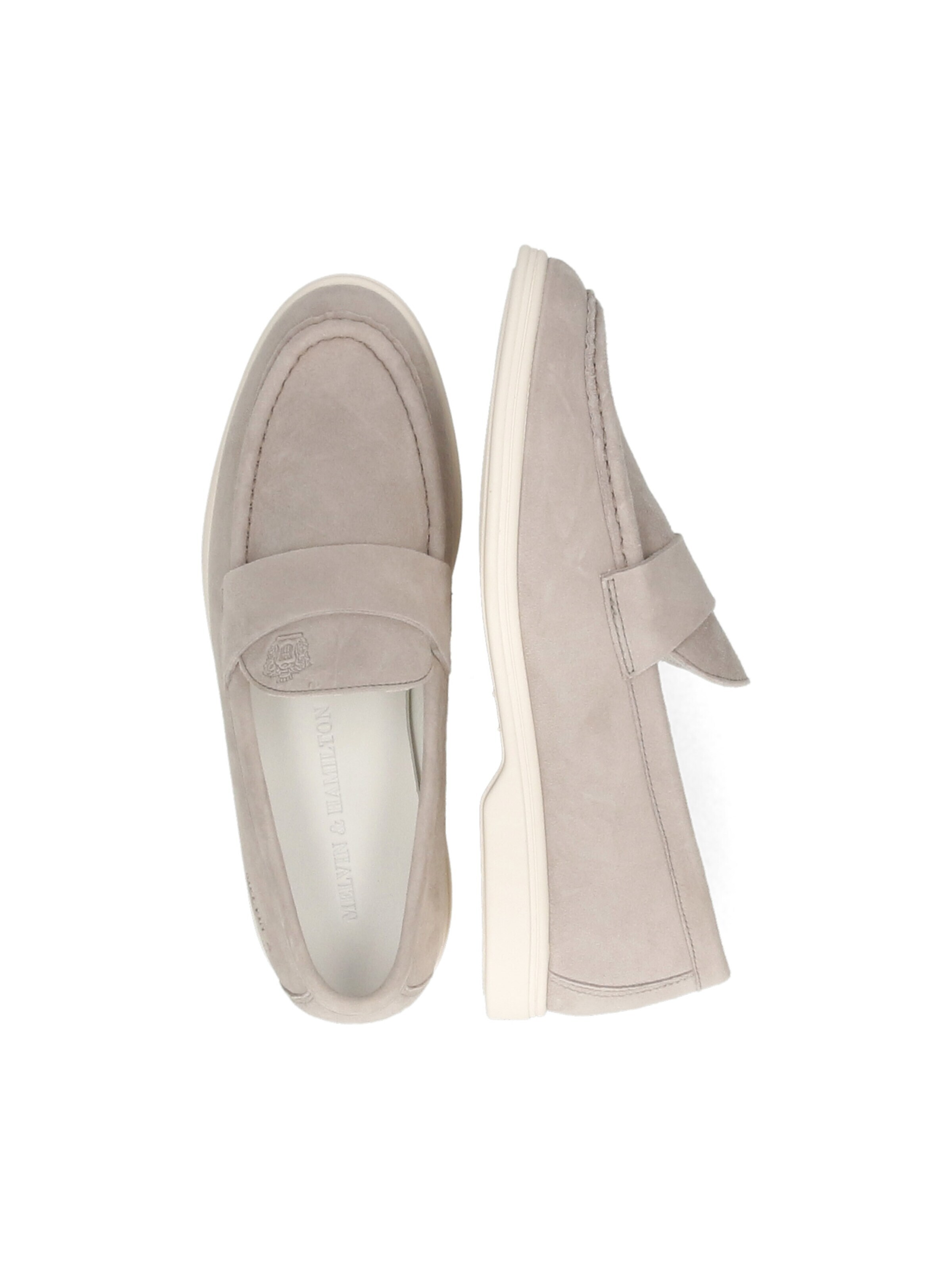 MELVIN & HAMILTON Moccasins 'Adley 23' in Grey
