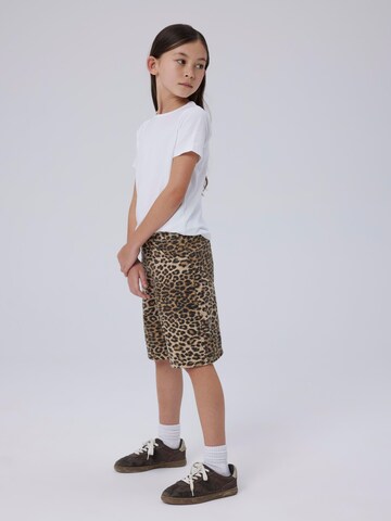 NAME IT Regular Trousers in Brown