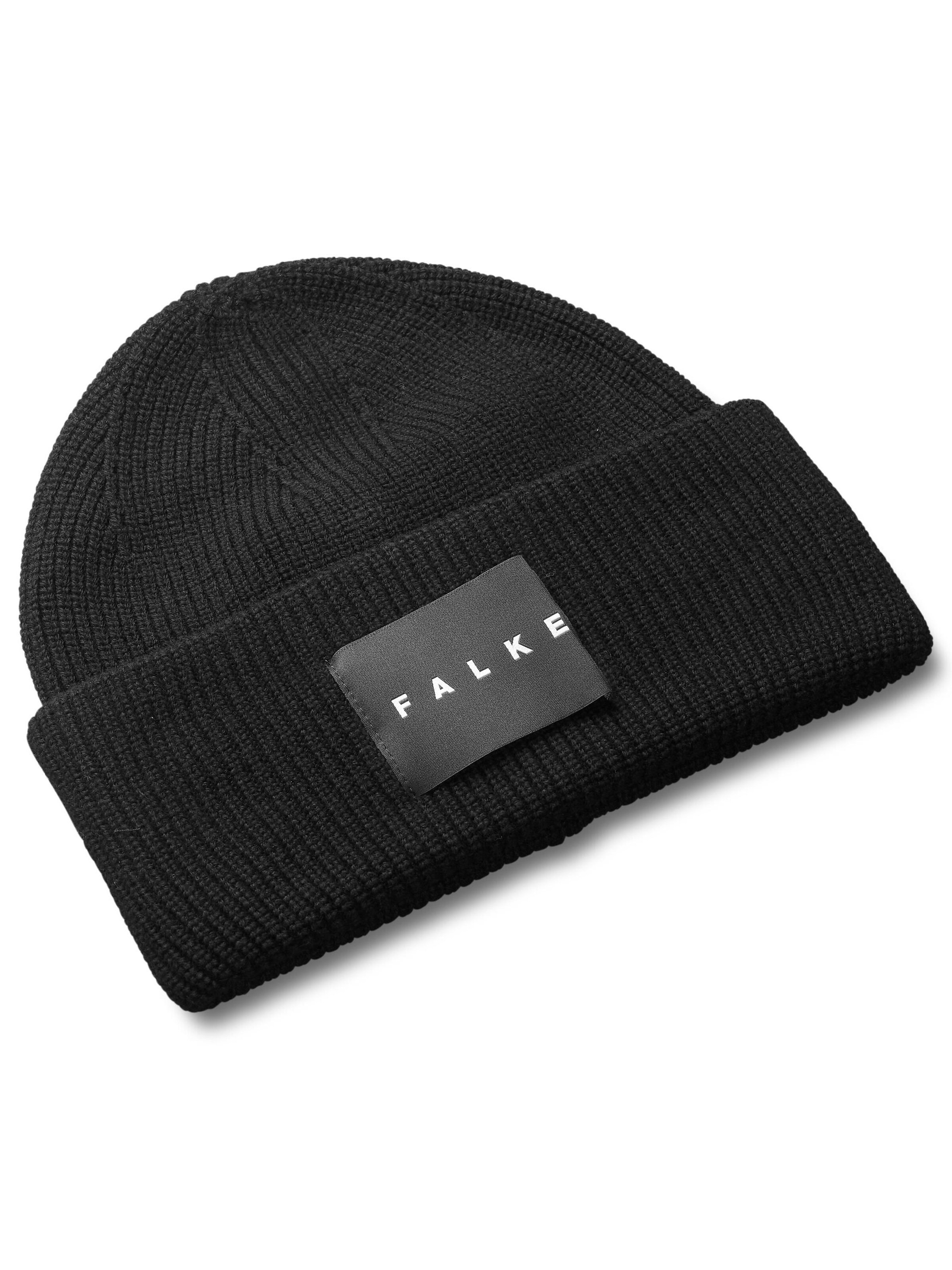 FALKE Beanie in Black