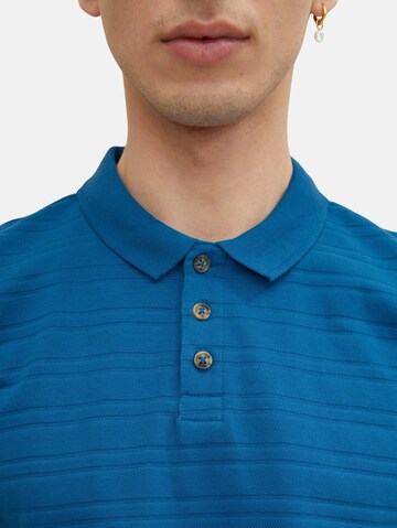 TOM TAILOR DENIM Poloshirt in Blau