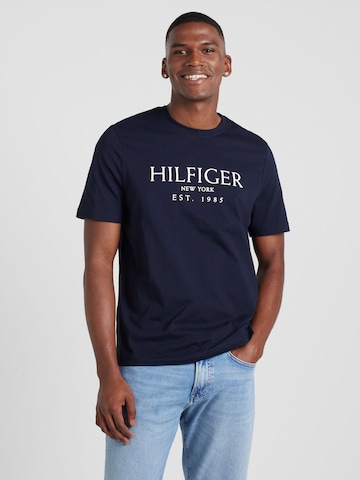 TOMMY HILFIGER Koszulka w kolorze niebieski: przód