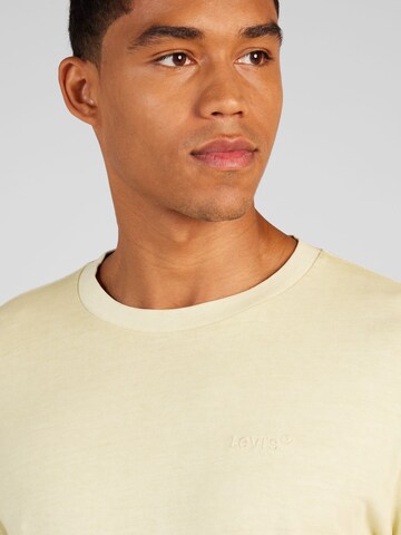 T-Shirt 'Levi's® Red Tab™ Long Sleeve Tee' LEVI'S ® en jaune
