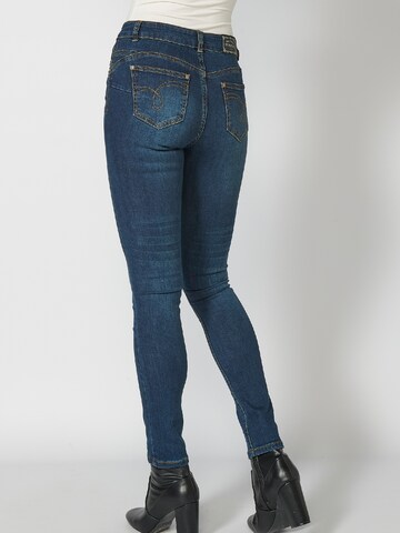 KOROSHI Slimfit Jeansy w kolorze niebieski
