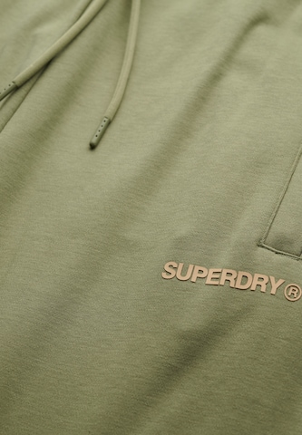 Superdry Tapered Broek in Groen