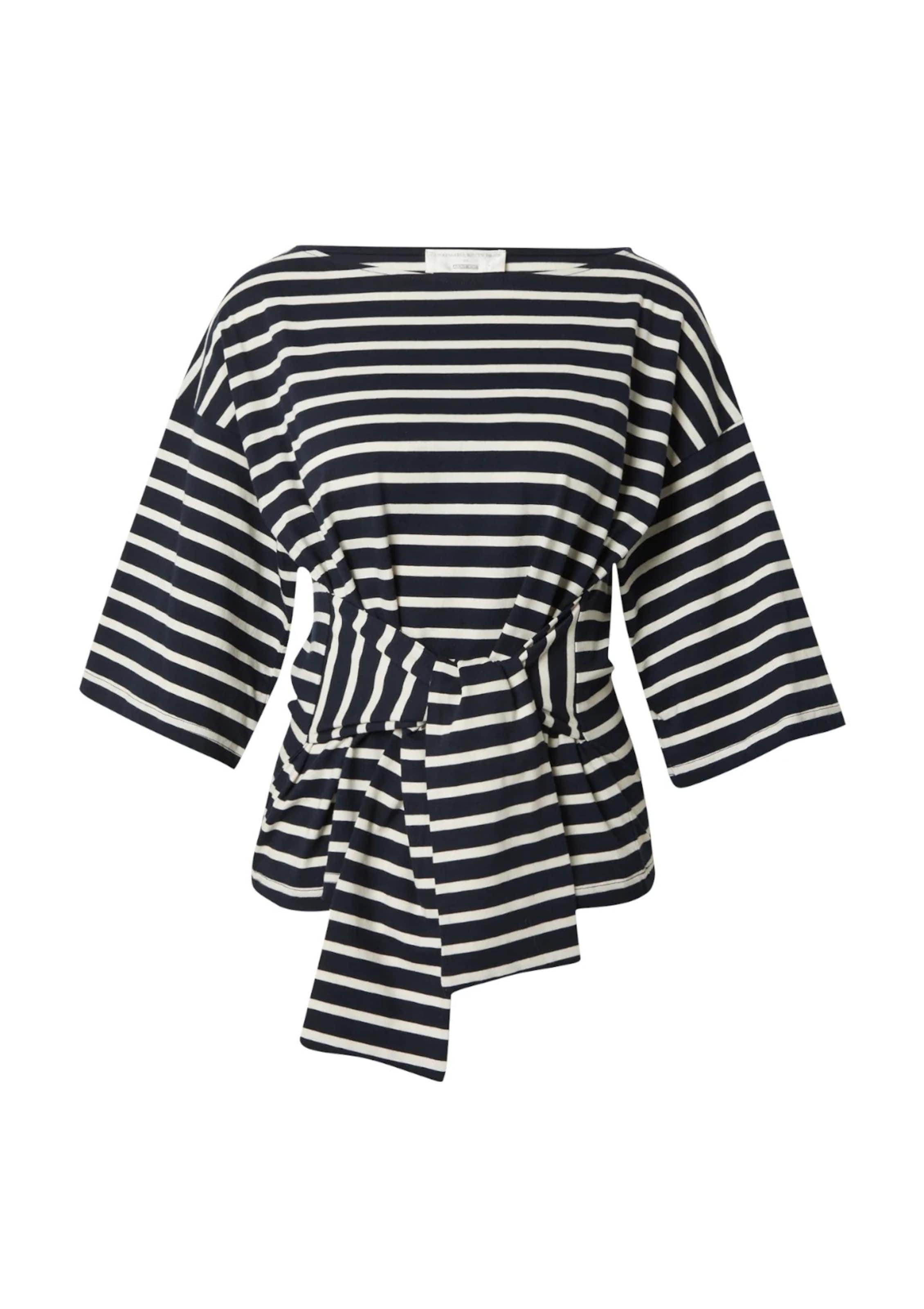 Guido Maria Kretschmer Women Koszulka 'Dajana' w kolorze niebieska noc / białym, Podgląd produktu