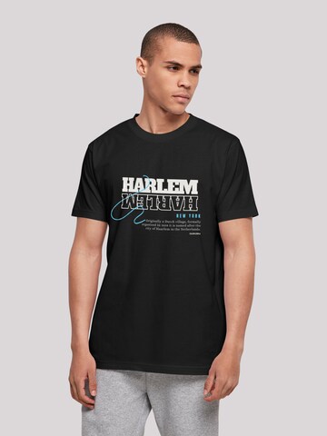 F4NT4STIC Shirt 'Harlem' in Schwarz: Vorderseite