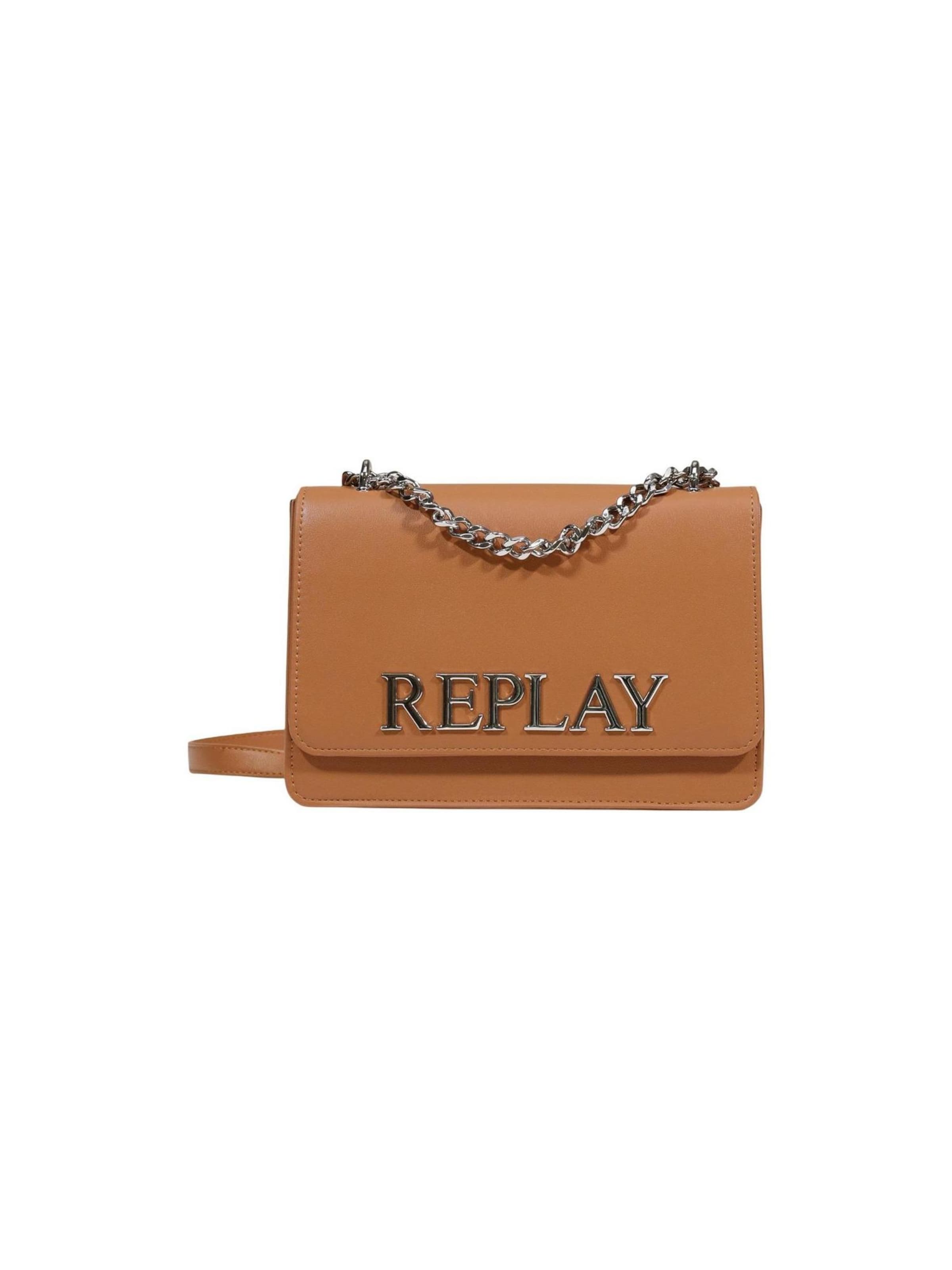 Borsa a spalla 'Borsa FW3000.001.A0500D' di REPLAY in marrone: frontale