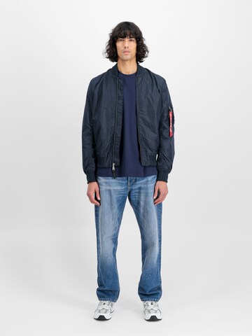 ALPHA INDUSTRIES Übergangsjacke 'MA-1 TT'‌ in Blau