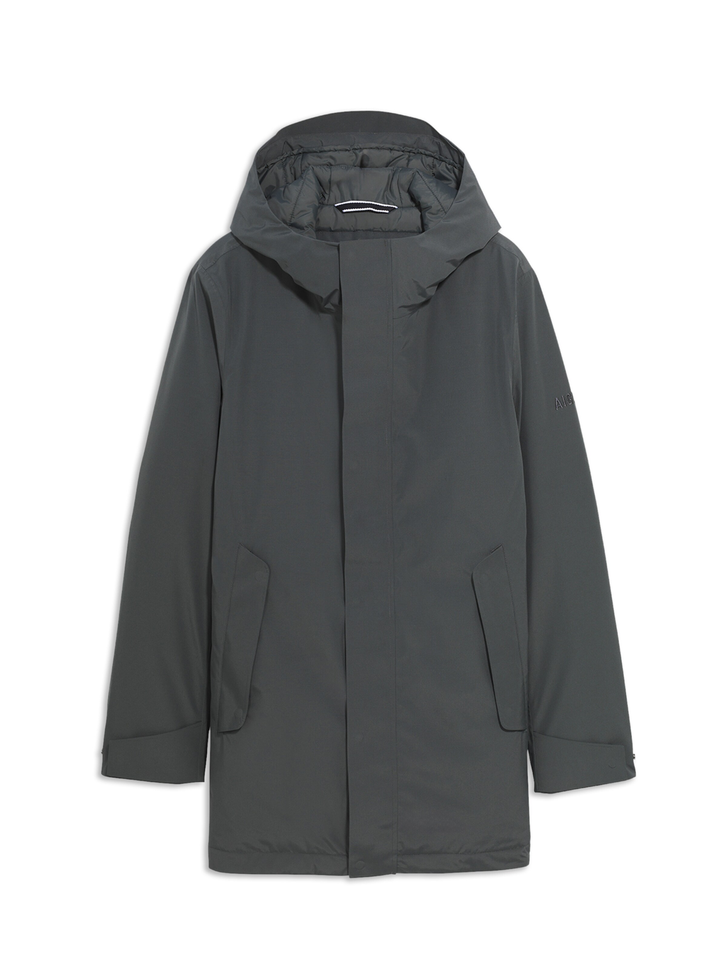 AIGLE - Parca de entretiempo en verde: frente