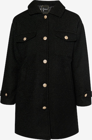 faina Between-season jacket 'Nascita' in Black: front