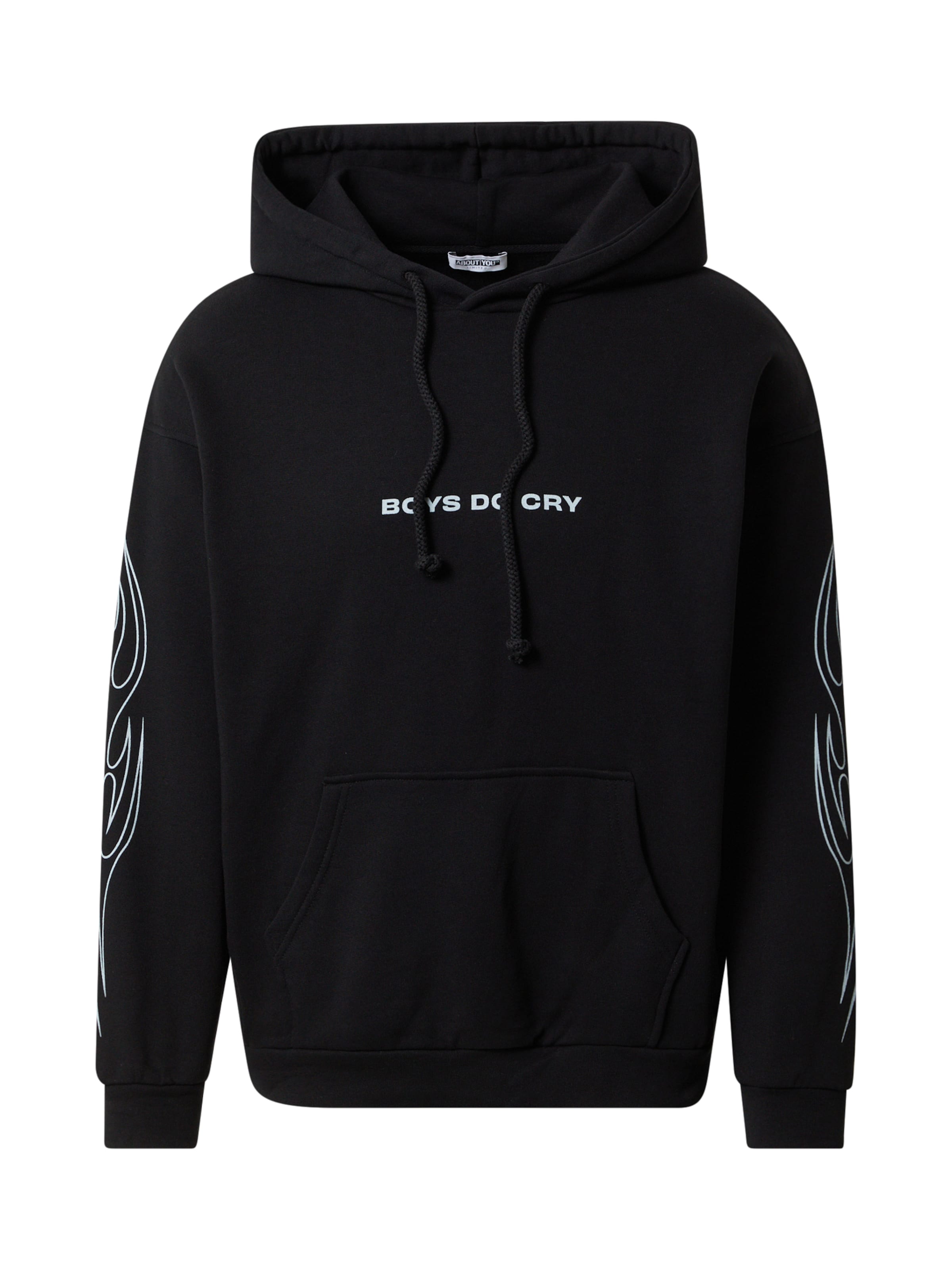 ABOUT YOU Limited Sweatshirt 'Alex' in Black: front