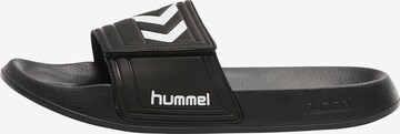 Claquettes / Tongs 'Larsen' Hummel en noir : devant