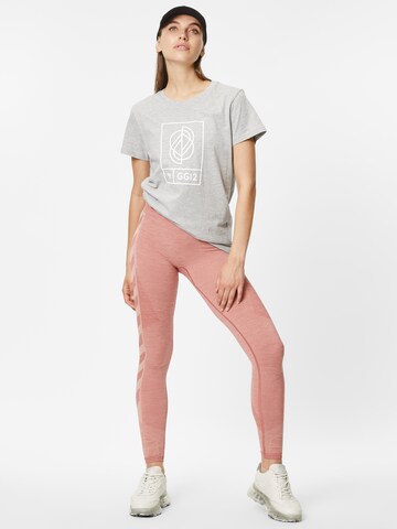 Hummel Skinny Sportbroek 'Energy' in Roze