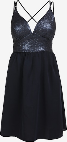 myMo at night - Vestido de gala en azul: frente