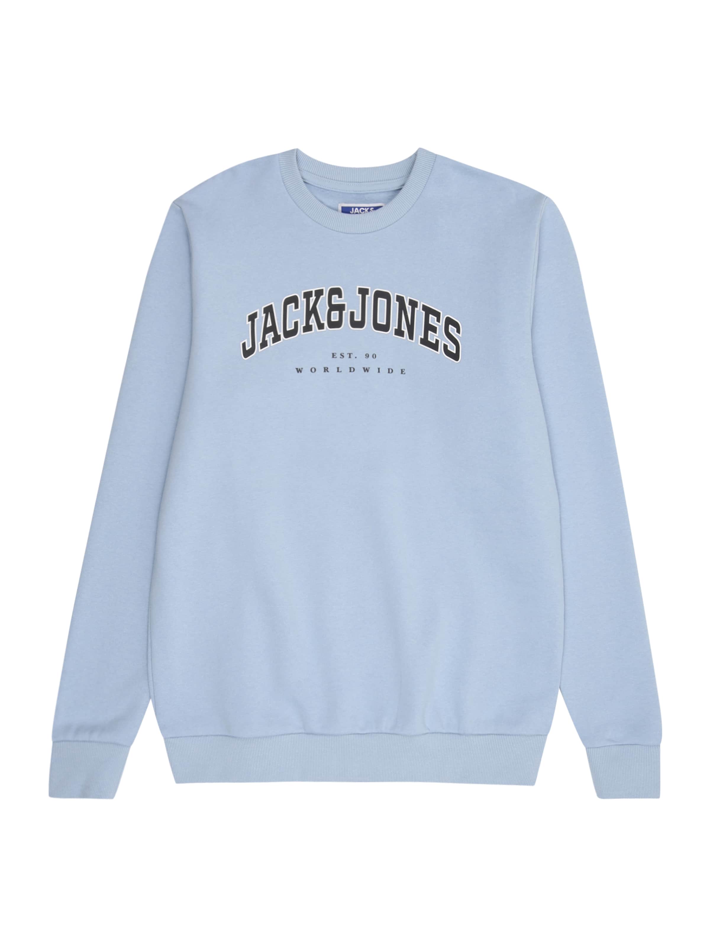 Jack & Jones Junior Sweatshirt in Blue: front