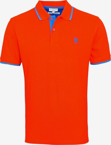 T-Shirt 'Fashion' U.S. POLO ASSN. en rouge : devant