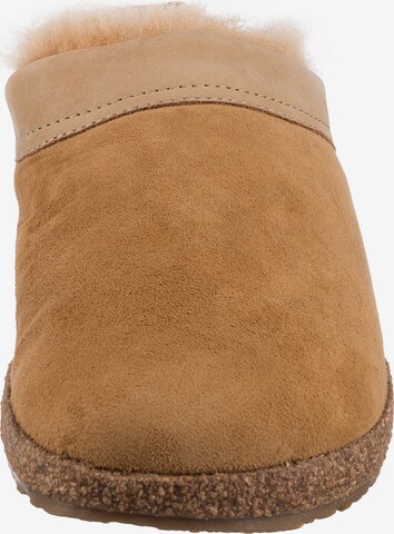 HAFLINGER Slippers in Beige