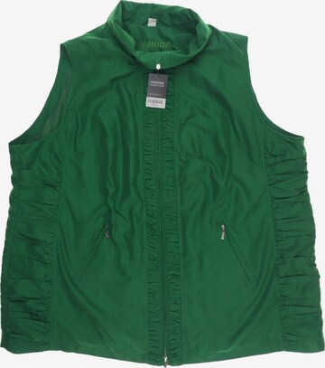 MIAMODA Vest in 10XL in Green: front