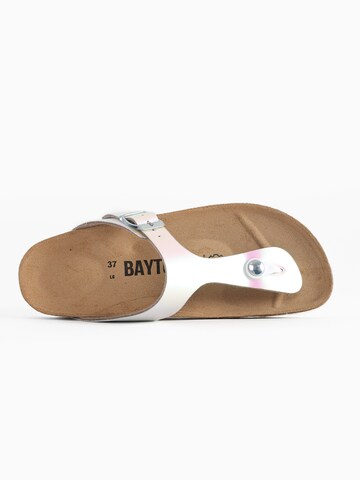 Bayton Teenslipper 'Mercure' in Zilver