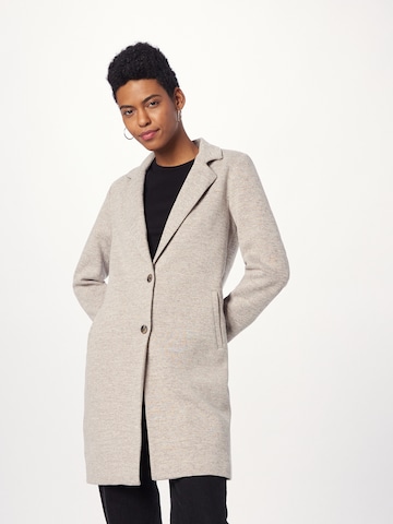 ONLY Between-Seasons Coat 'CARRIE' in Grey: front