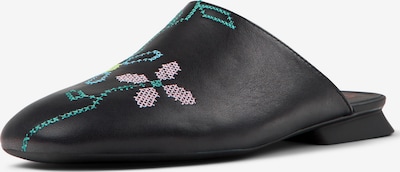 CAMPER Slipper 'Casi Myra Twins' in 35 in grün / rosa / schwarz, Produktansicht