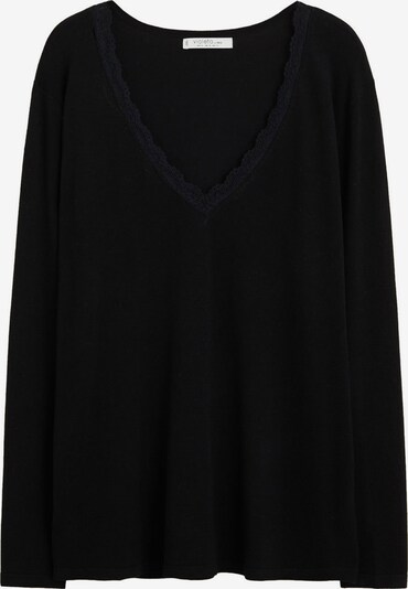 VIOLETA by Mango Pullover in schwarz, Produktansicht