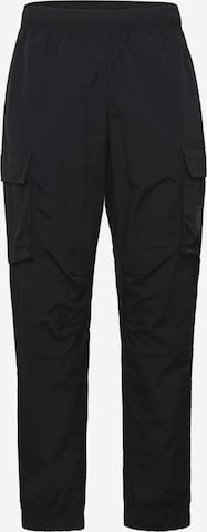 Champion Authentic Athletic Apparel - Tapered Pantalón cargo en negro: frente