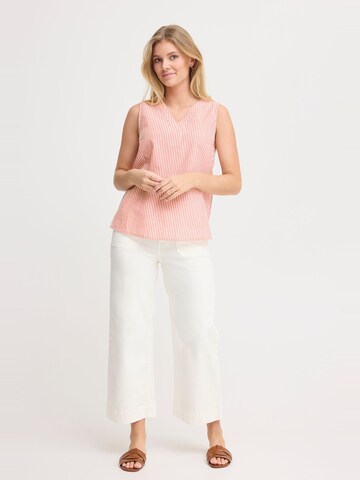 Fransa Top 'FRCAYL' in Red