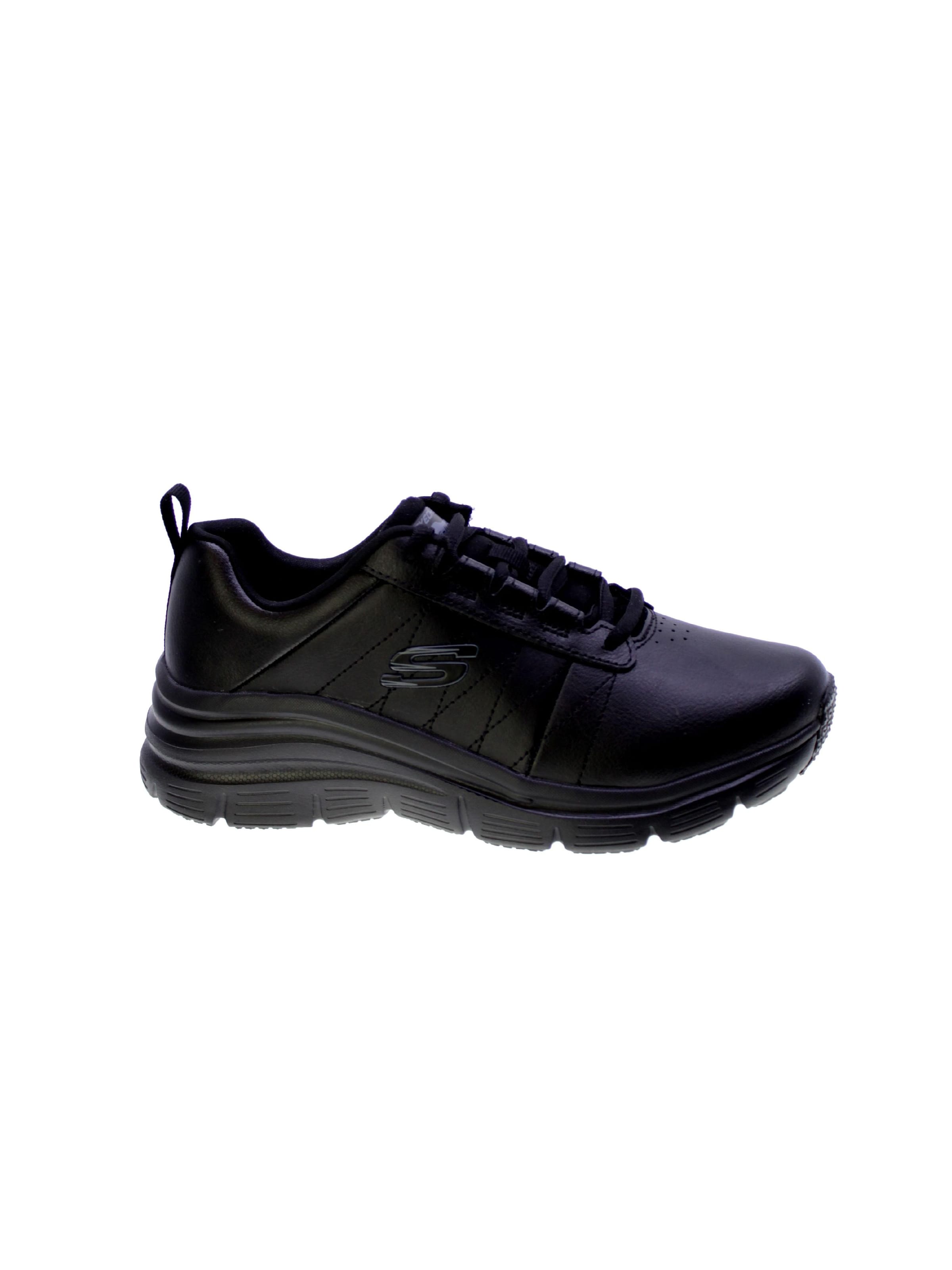 Scarpa sportiva di SKECHERS in nero: frontale