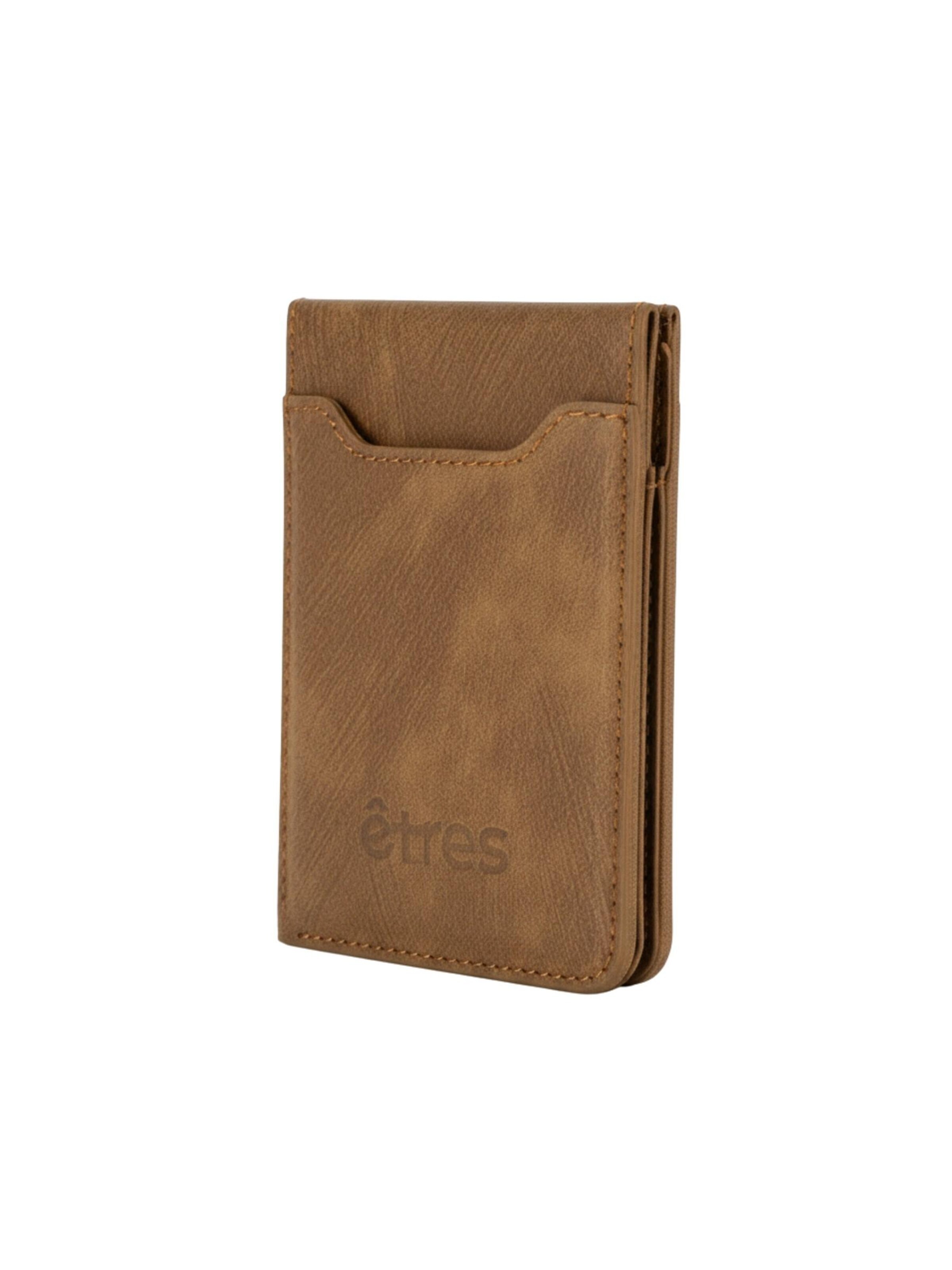 Techmade Wallet 'Etres Smart Wallet - Zwei' in Brown