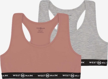 WESTMARK LONDON Bustier BH in Grau: Vorderseite