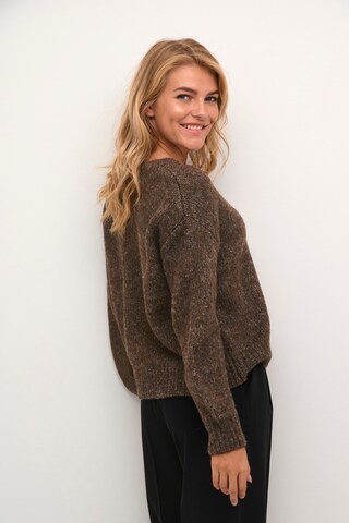 Pull-over 'Sarla' Kaffe en marron