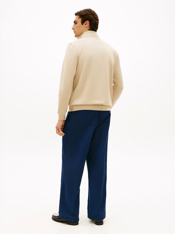 TOMMY HILFIGER Кофта на молнии 'ESSENTIAL' в Зеленый