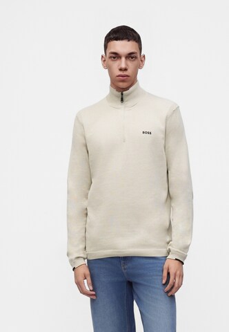 BOSS Pullover 'Ever-X' i beige: forside
