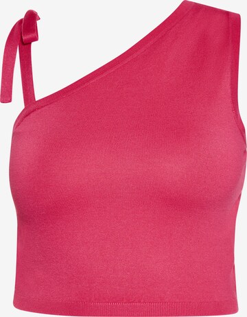 faina Top in Roze: voorkant