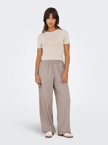 Loosefit Pantalon 'ONLaris' ONLY en gris