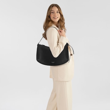 Sac bandoulière 'Loop' Kate Spade en noir : devant