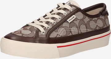 COACH Sneaker in Brown: front
