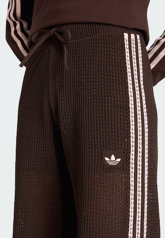 ADIDAS ORIGINALS Loose fit Trousers 'Firebird' in Brown
