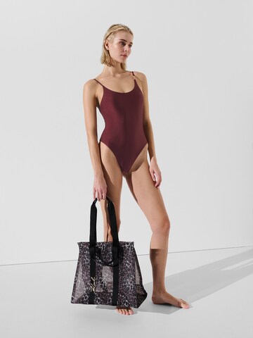 Maillot de bain Karl Lagerfeld en rouge