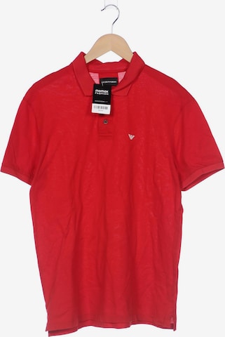 Emporio Armani Poloshirt XL in Rot: predná strana