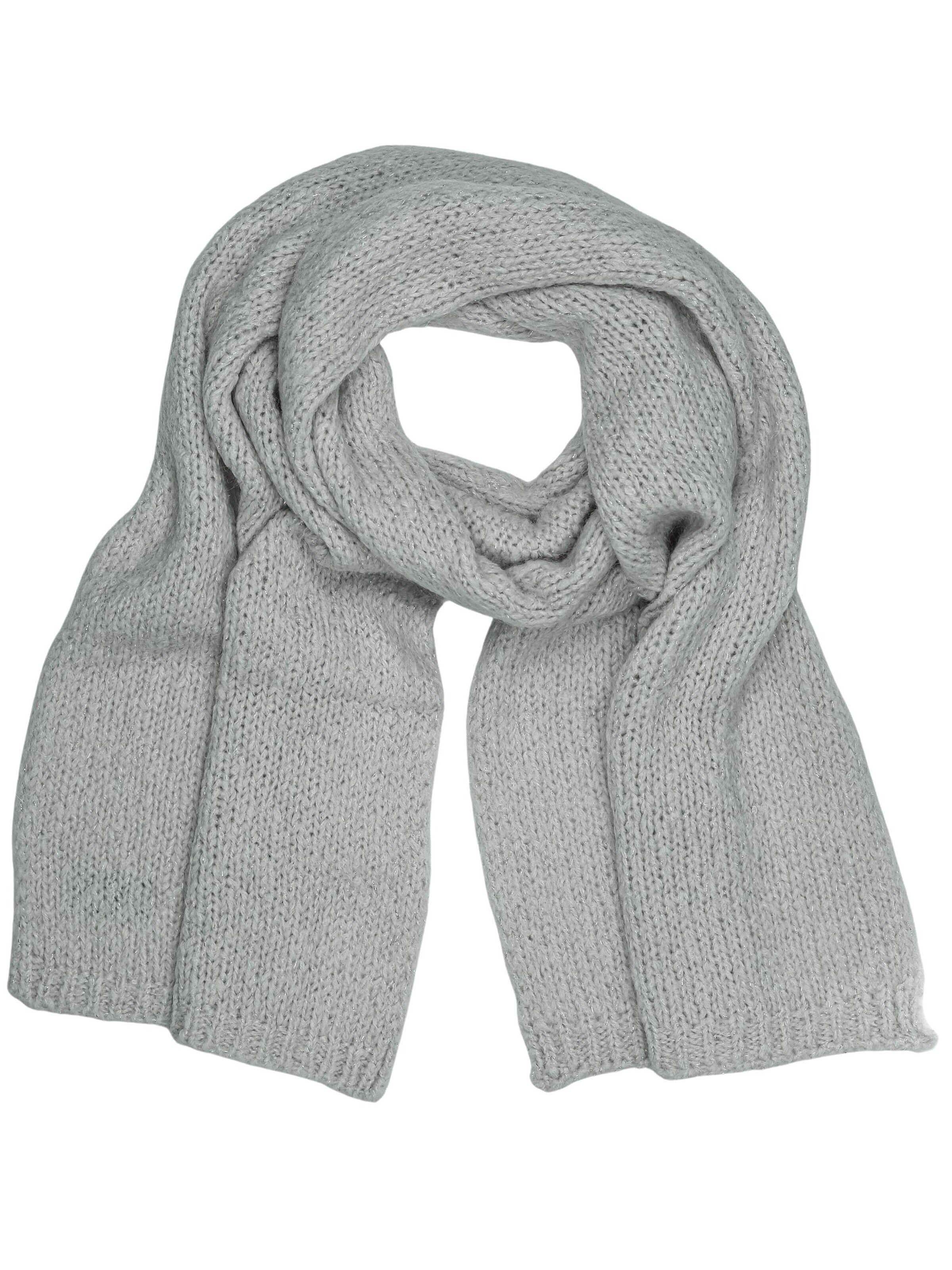 COLLEZIONE ALESSANDRO Scarf 'Merinoa' in Grey: front